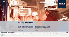 Desktop Screenshot of hazemag.com