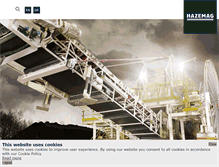 Tablet Screenshot of hazemag.com